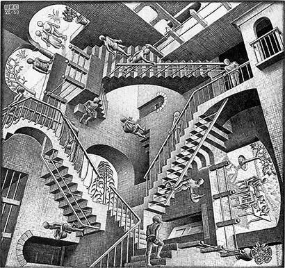 Escher's Relativity
